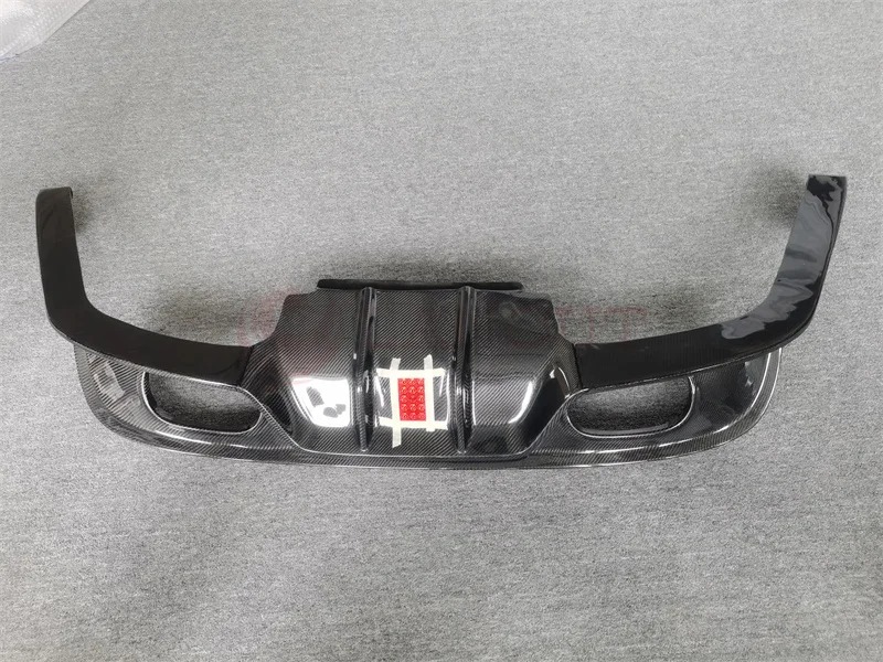 Carbon Fiber Rear Bumper Lip Diffuser Spoiler Sedan 4-Door 2015-2017 Car Tuning Parts for  XE XEL XF XFL